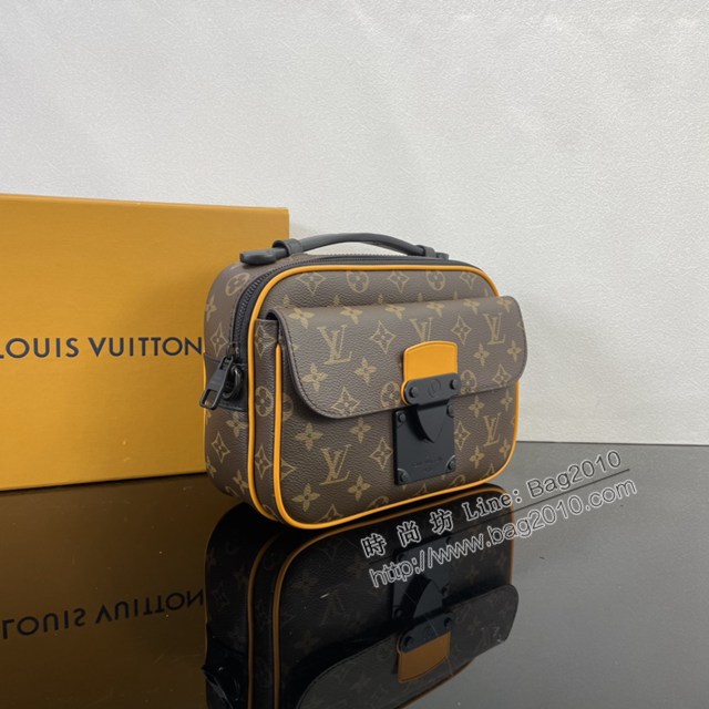 Lv路易威登2023專櫃新款S Lock郵差包 LV老花男士單肩斜挎包 M45806 M46688 ydh5204
